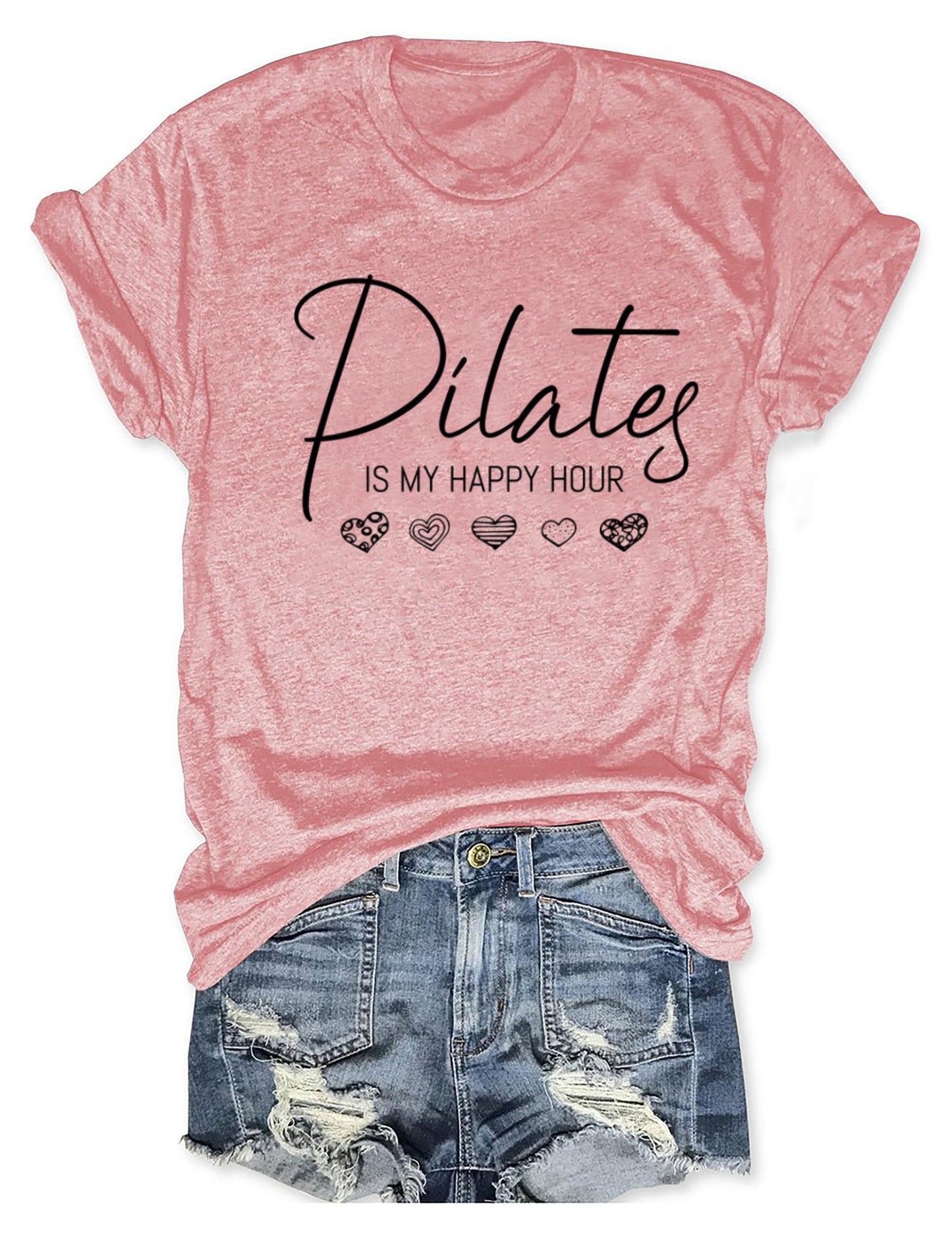 Pilates is My Happy Hour t-shirt