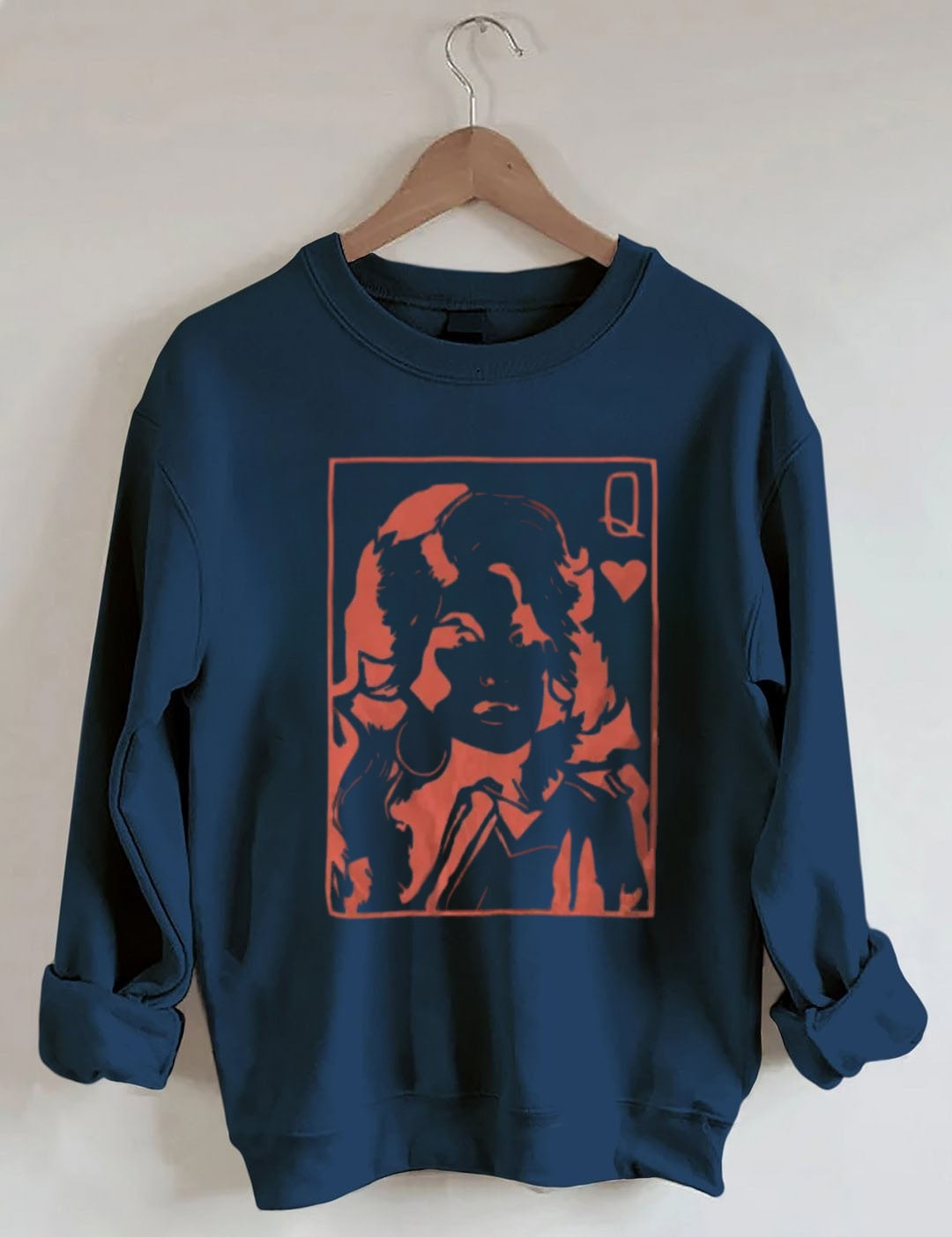 Retro school punk rock band printed design pattern Sweatshirt