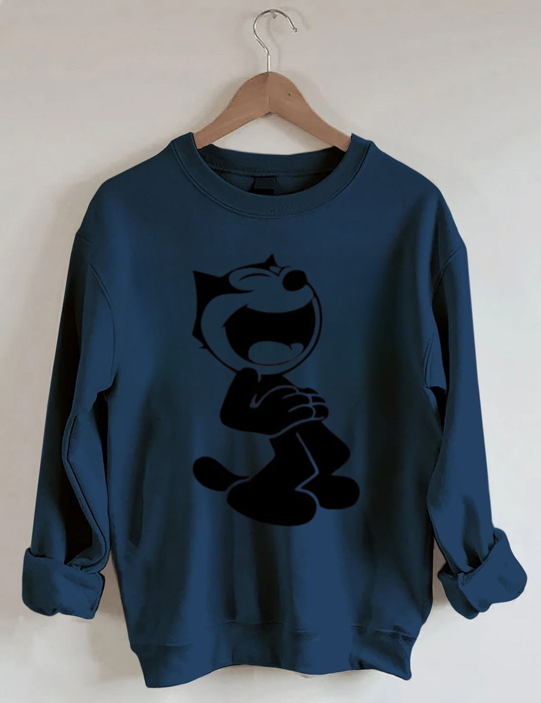 Retro school punk rock band printed design pattern Sweatshirt