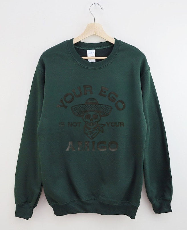 Retro school punk rock band printed design pattern Sweatshirt