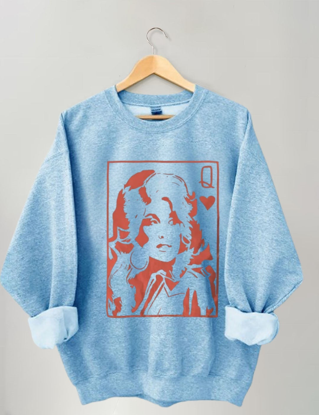 Retro school punk rock band printed design pattern Sweatshirt