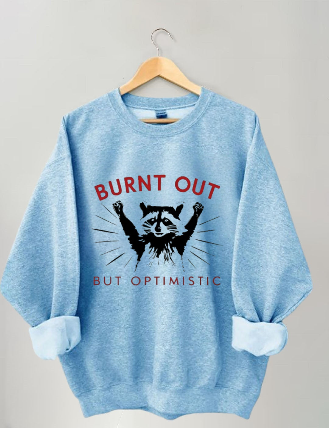 Retro school punk rock band printed design pattern Sweatshirt