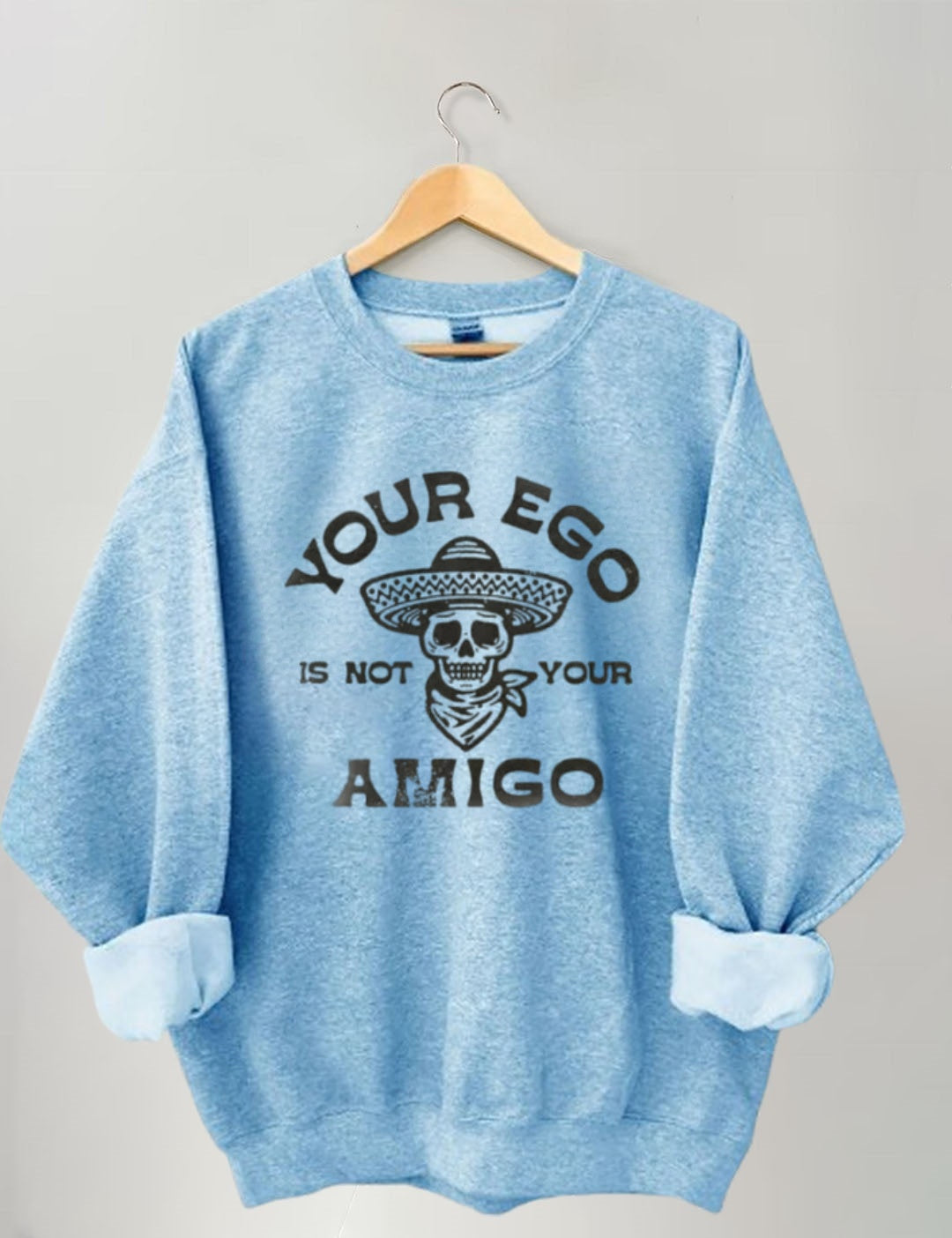 Retro school punk rock band printed design pattern Sweatshirt