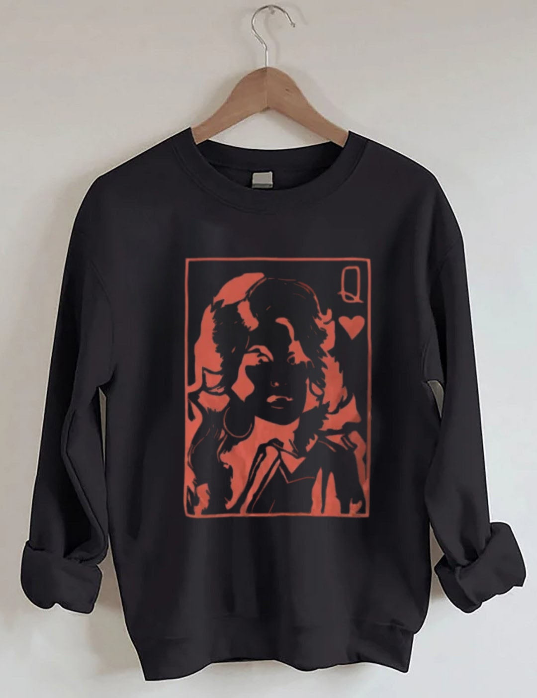 Retro school punk rock band printed design pattern Sweatshirt