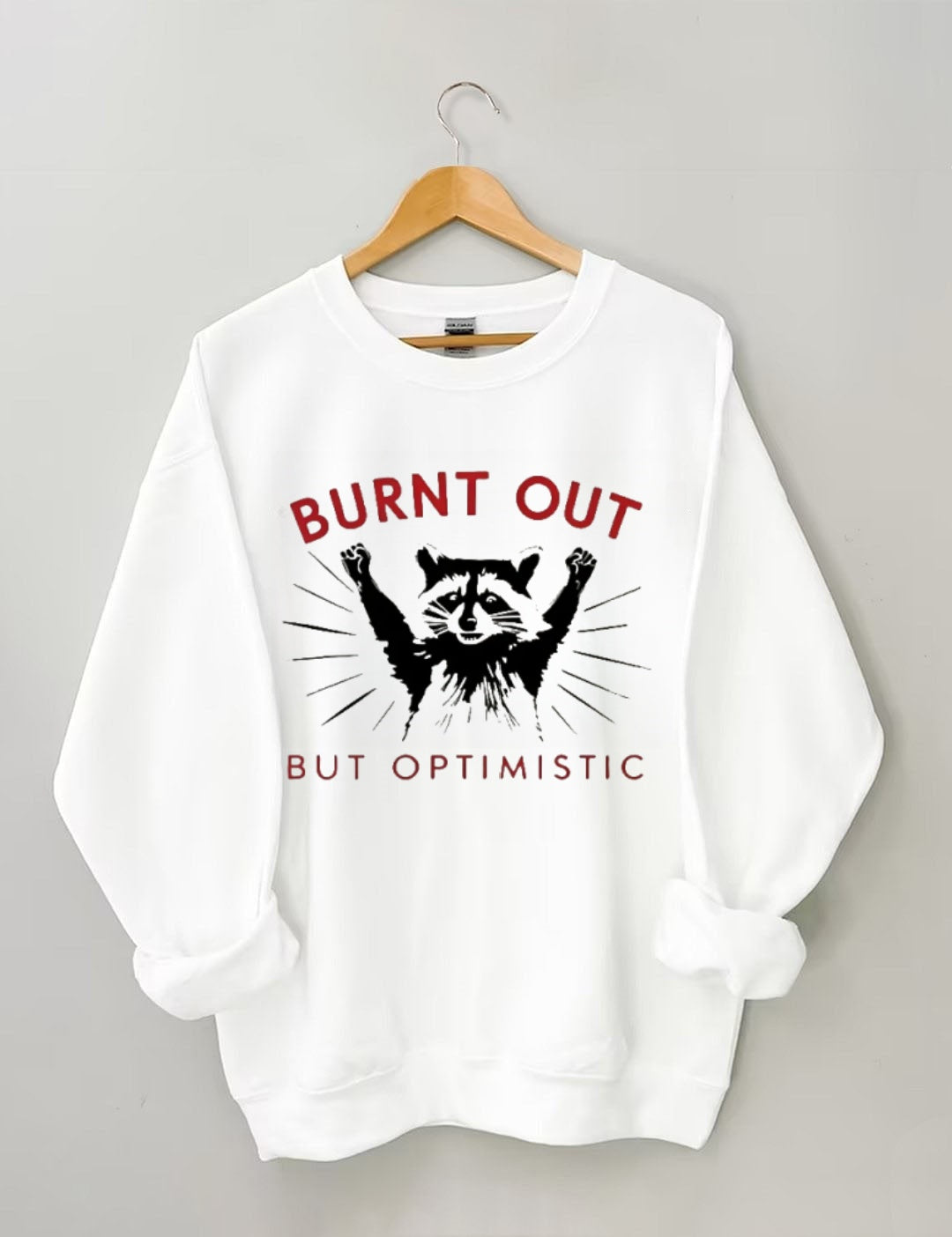 Retro school punk rock band printed design pattern Sweatshirt