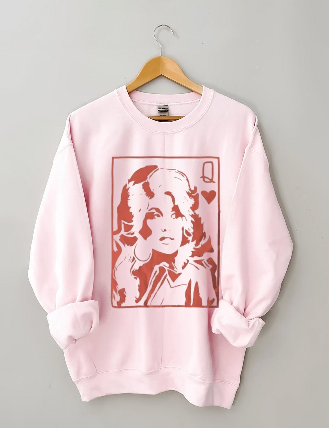 Retro school punk rock band printed design pattern Sweatshirt