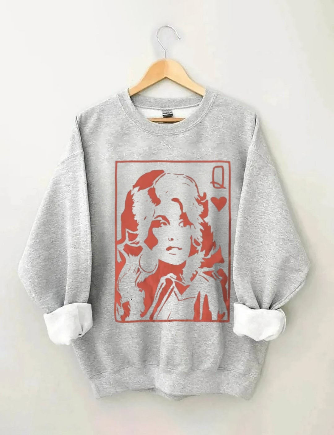 Retro school punk rock band printed design pattern Sweatshirt