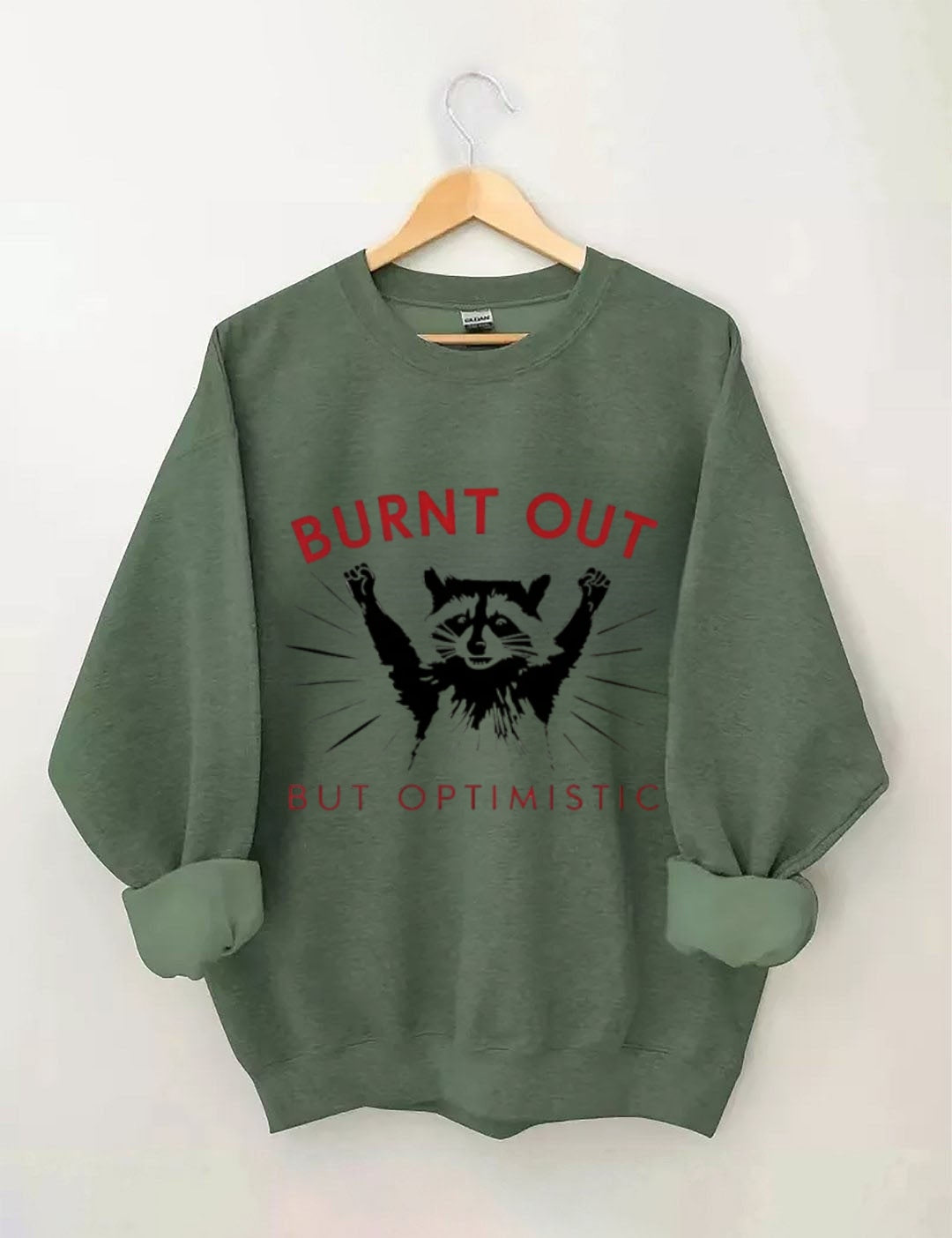 Retro school punk rock band printed design pattern Sweatshirt