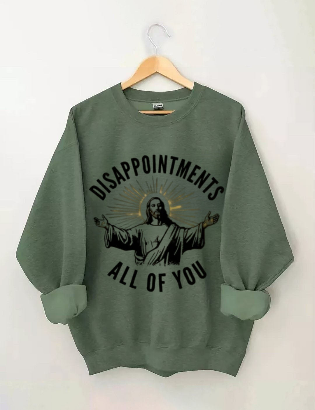 Retro school punk rock band printed design pattern Sweatshirt