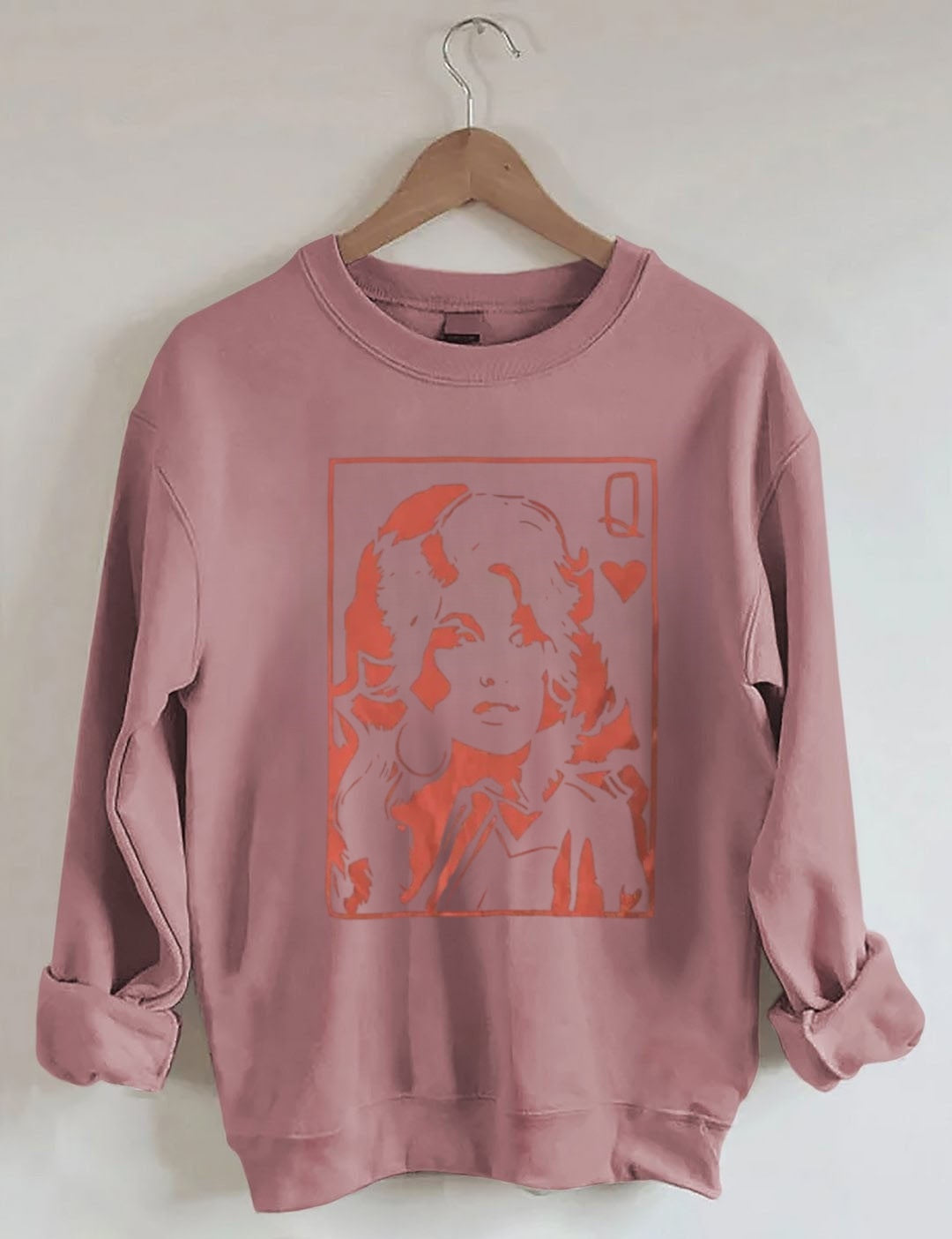 Retro school punk rock band printed design pattern Sweatshirt