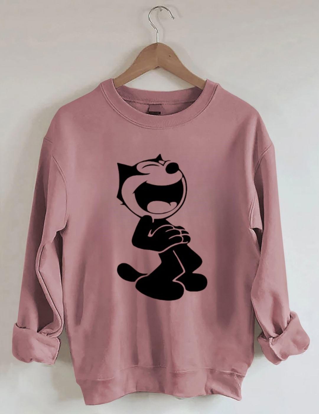 Retro school punk rock band printed design pattern Sweatshirt