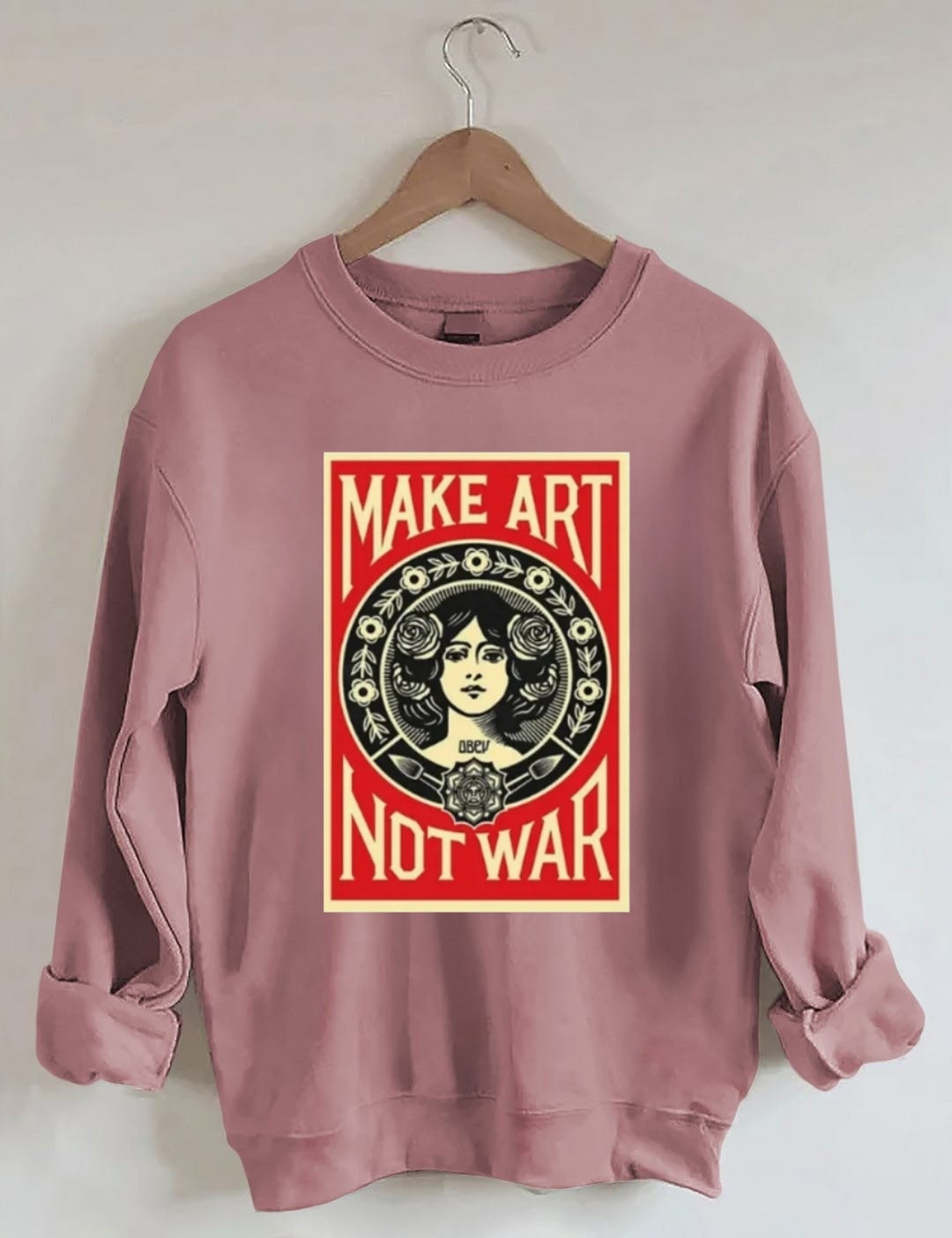 Retro school punk rock band printed design pattern Sweatshirt