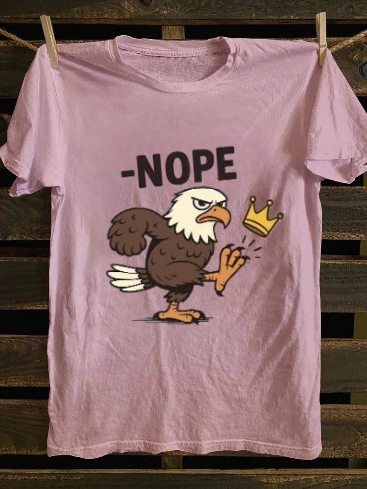 No Kings In America T-shirt Retro