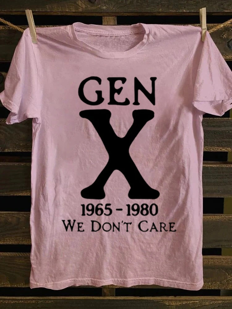 Retro school punk rock band printed design pattern T-shirt