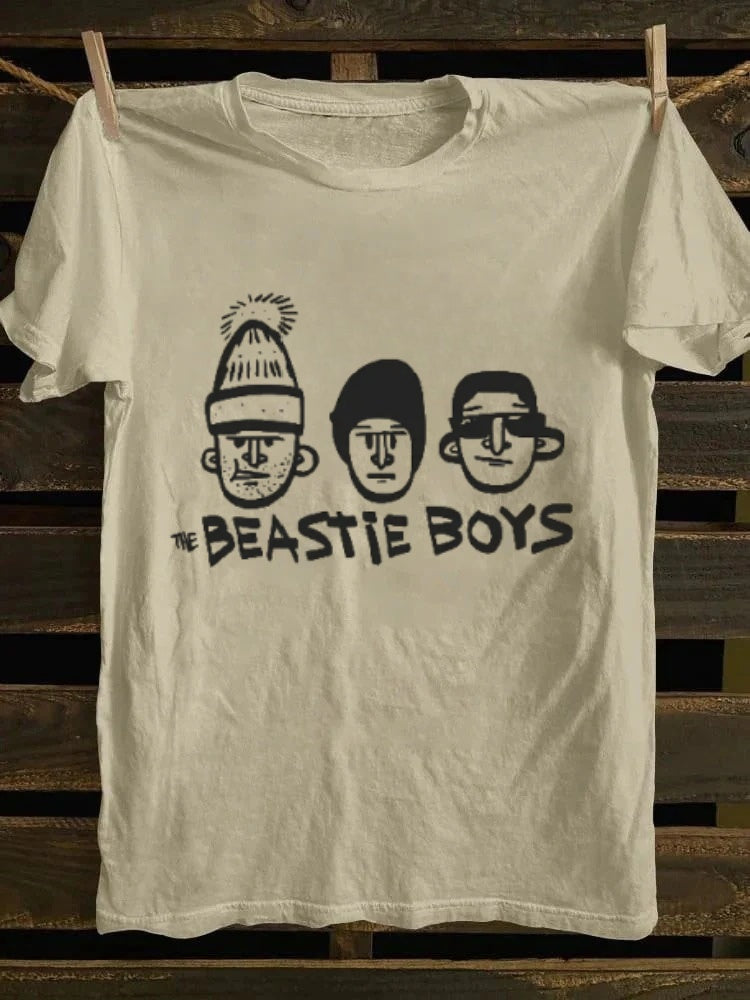 Retro Beastie Boys Graphic T-Shirt β Unisex Retro Streetwear Tee