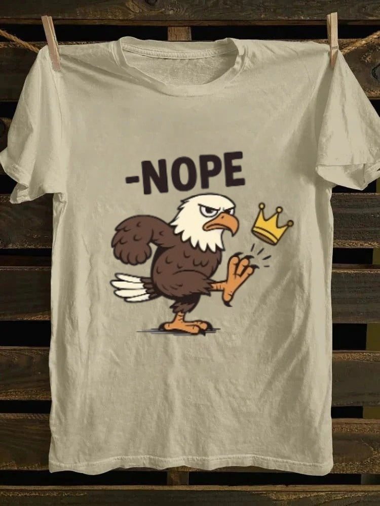 No Kings In America T-shirt Retro