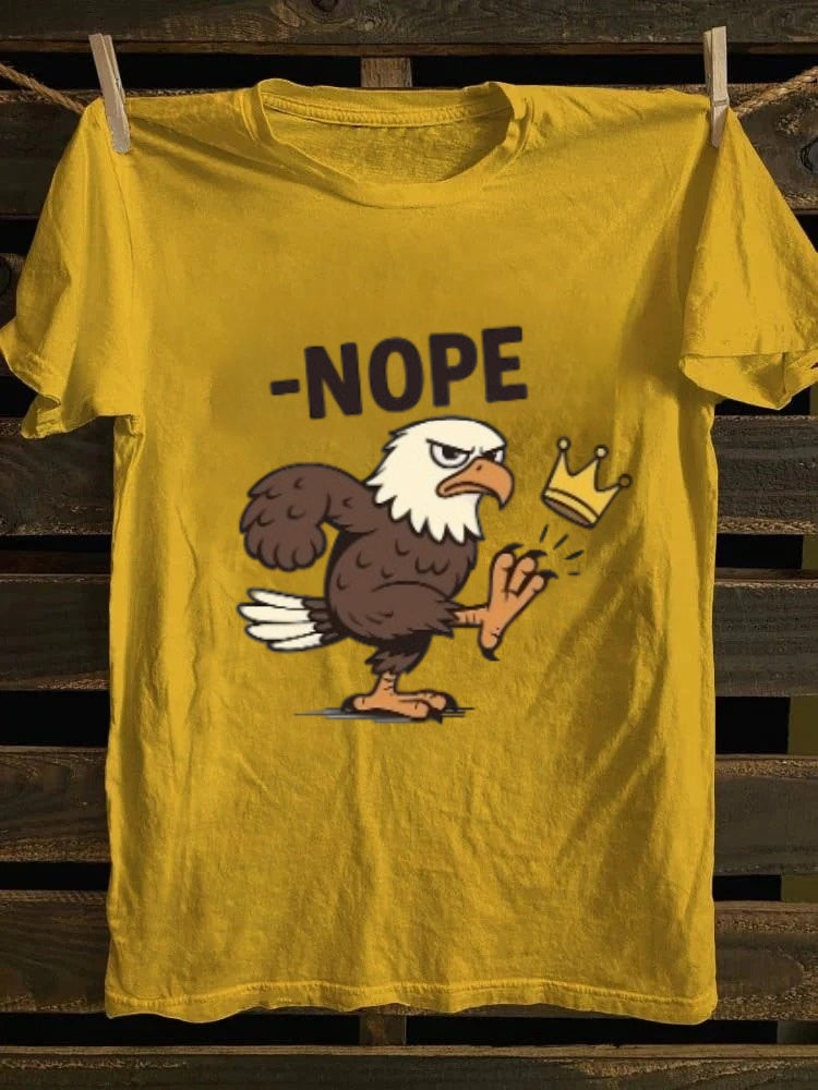 No Kings In America T-shirt Retro