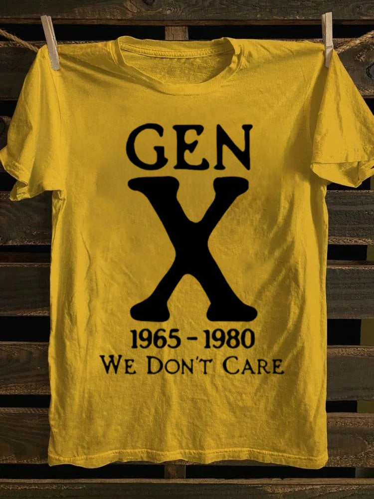 Retro school punk rock band printed design pattern T-shirt