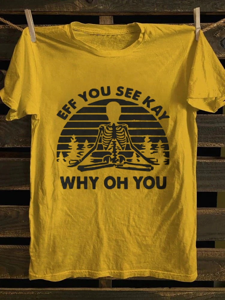 Retro school punk rock band printed design pattern T-shirt