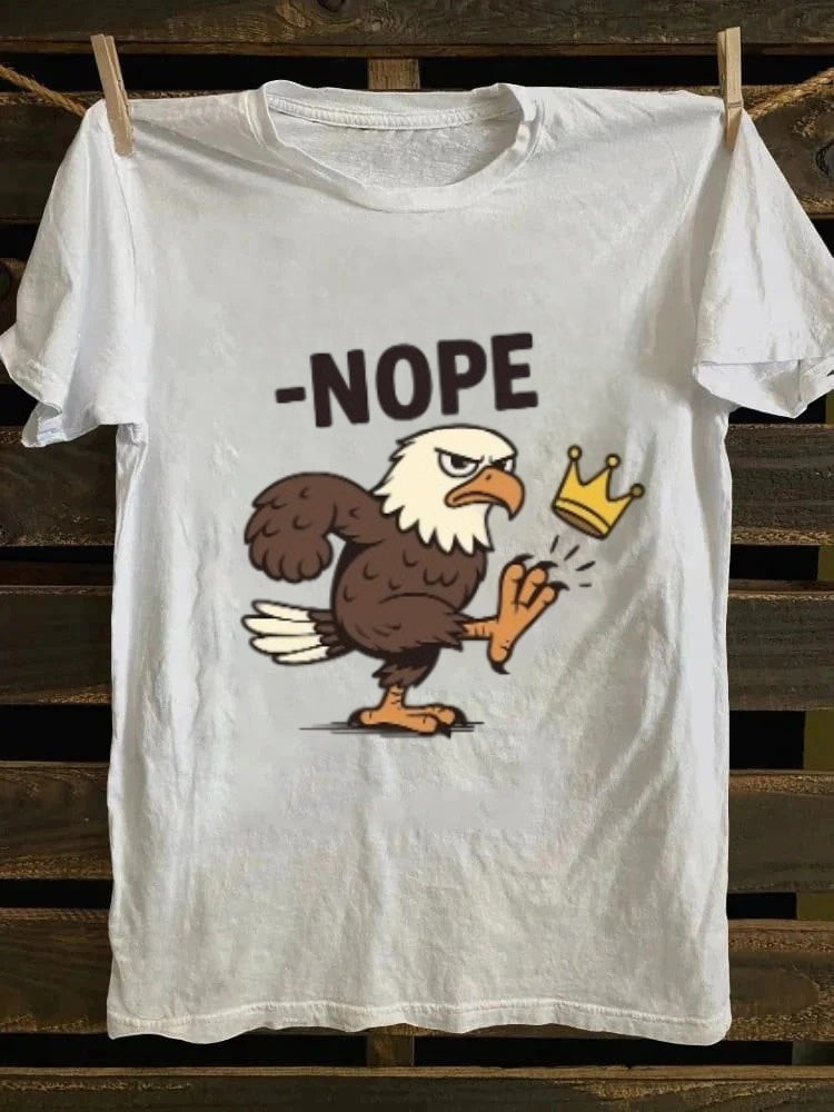 No Kings In America T-shirt Retro