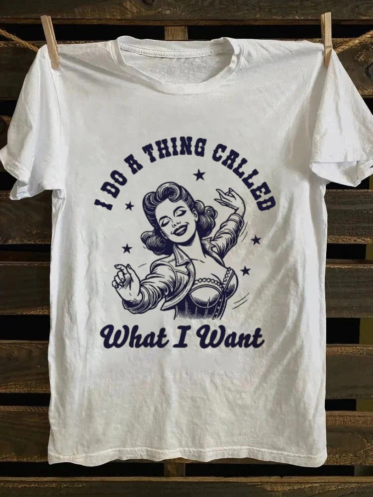 Retro school punk rock band printed design pattern T-shirt