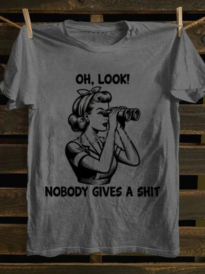 Retro old school punk rock band printed design pattern T-shirt