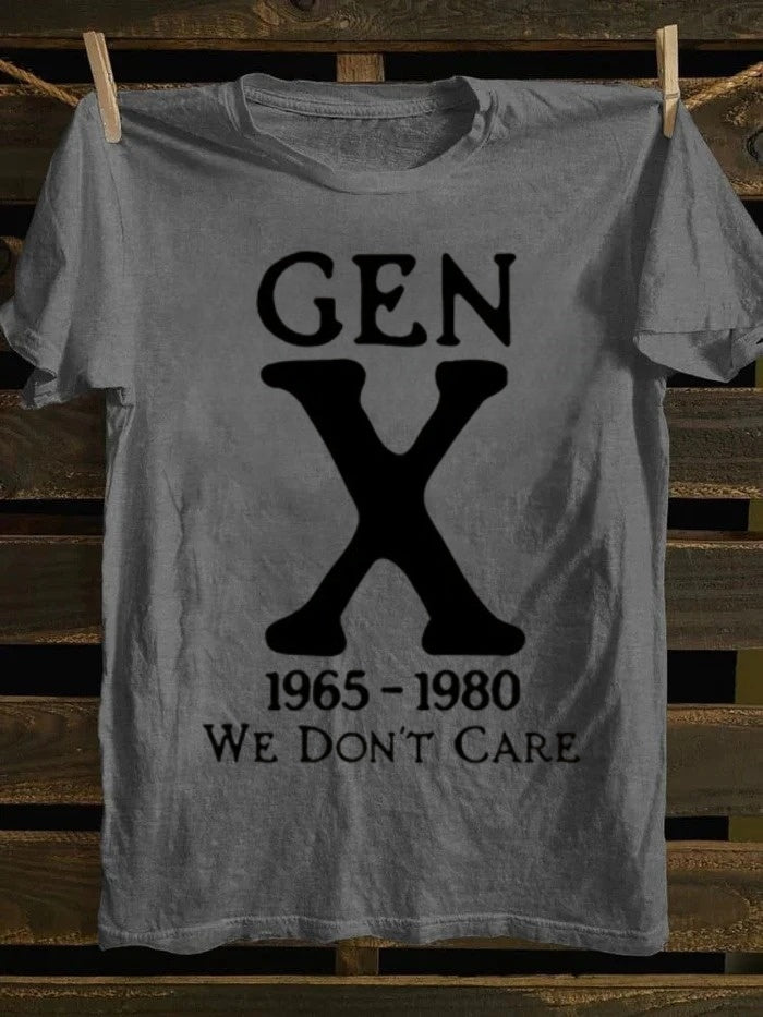 Retro school punk rock band printed design pattern T-shirt