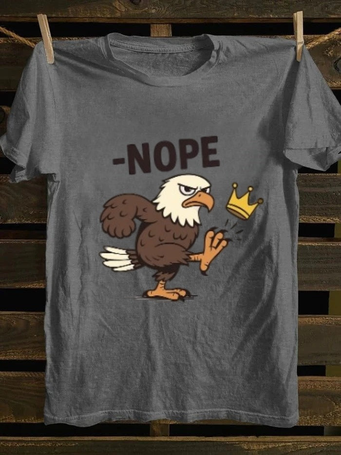 No Kings In America T-shirt Retro