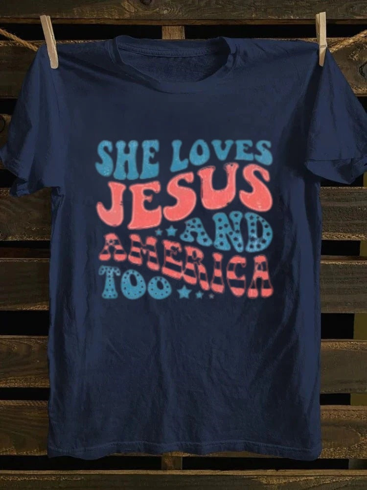 Golden Retriever America 4th Of July T-shirt Retro