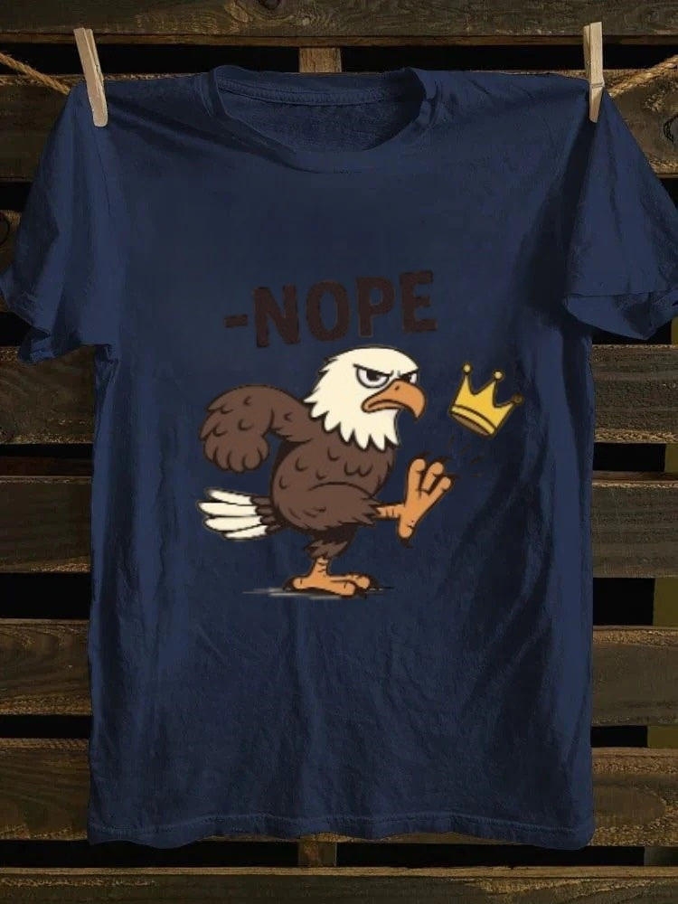 No Kings In America T-shirt Retro