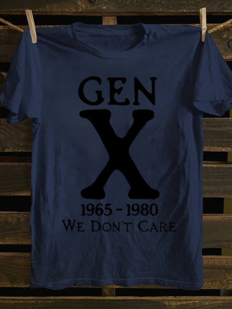 Retro school punk rock band printed design pattern T-shirt