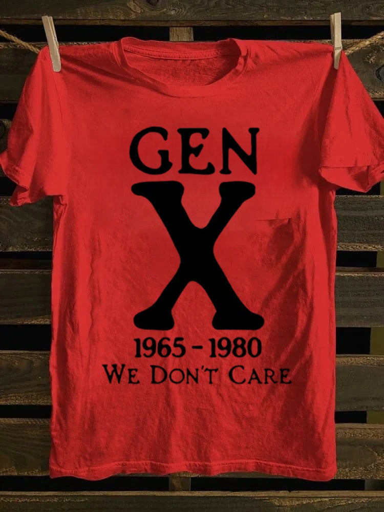 Retro school punk rock band printed design pattern T-shirt