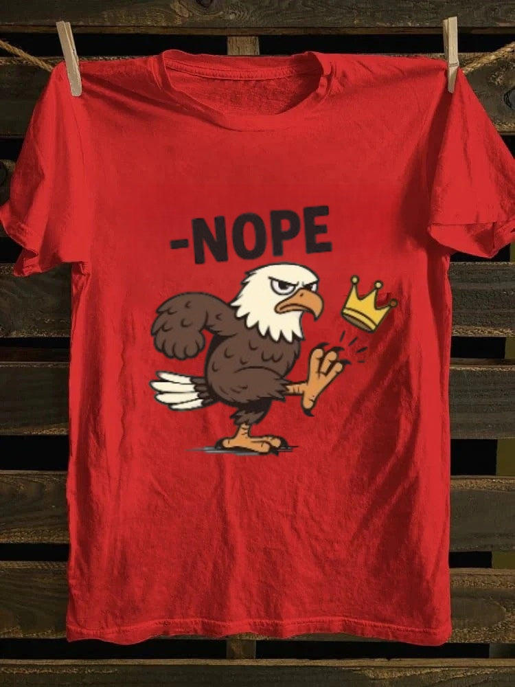No Kings In America T-shirt Retro