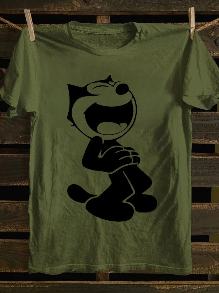 Retro Rebel Poster Art Tee – Vintage Bold American Style