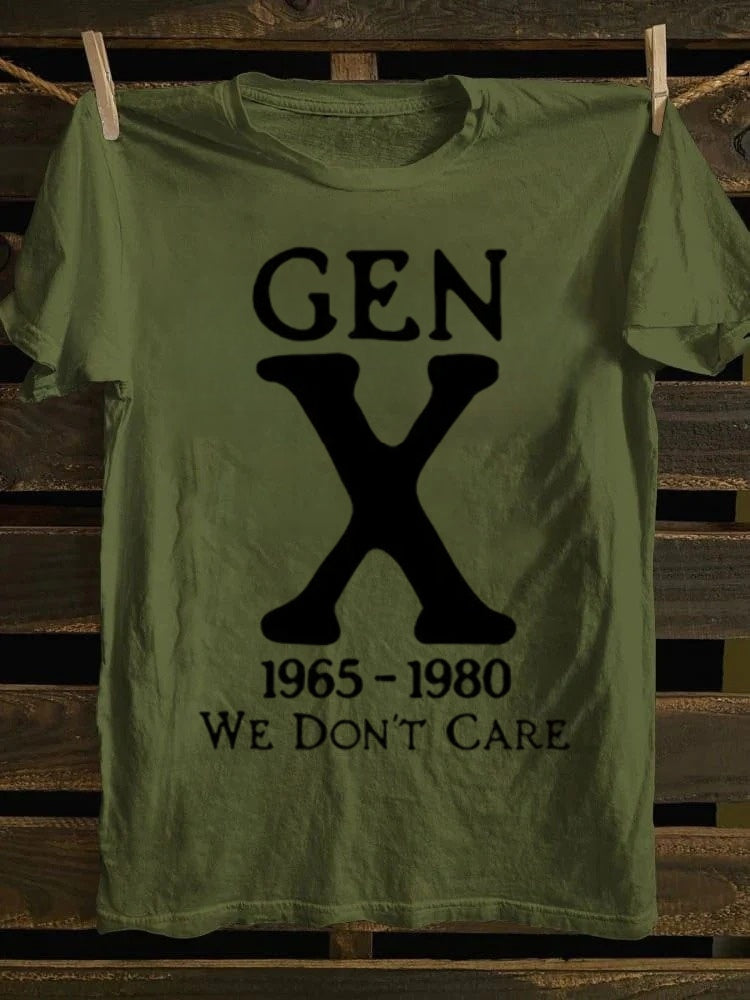 Retro school punk rock band printed design pattern T-shirt