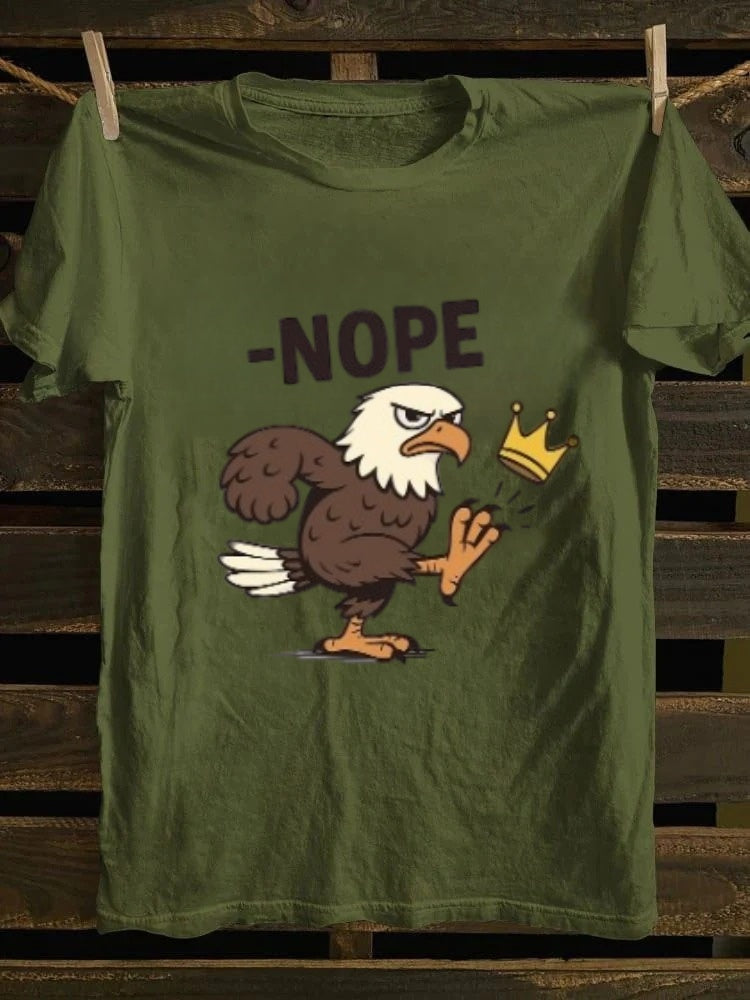 No Kings In America T-shirt Retro