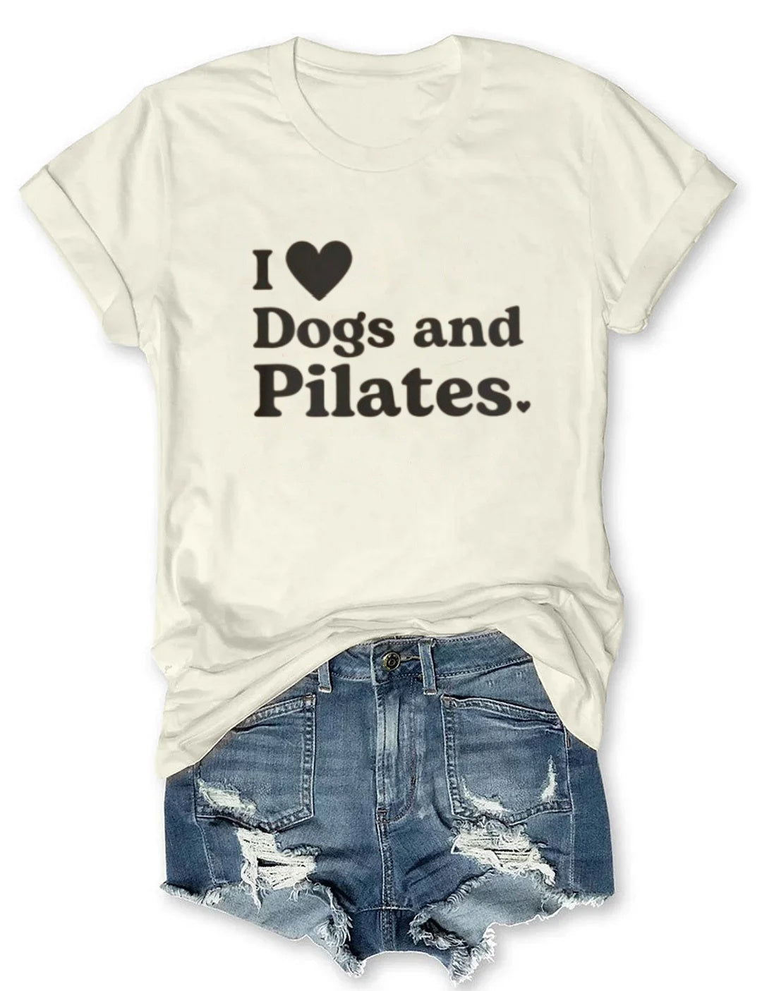 I Love Dogs And Pilates t-shirt