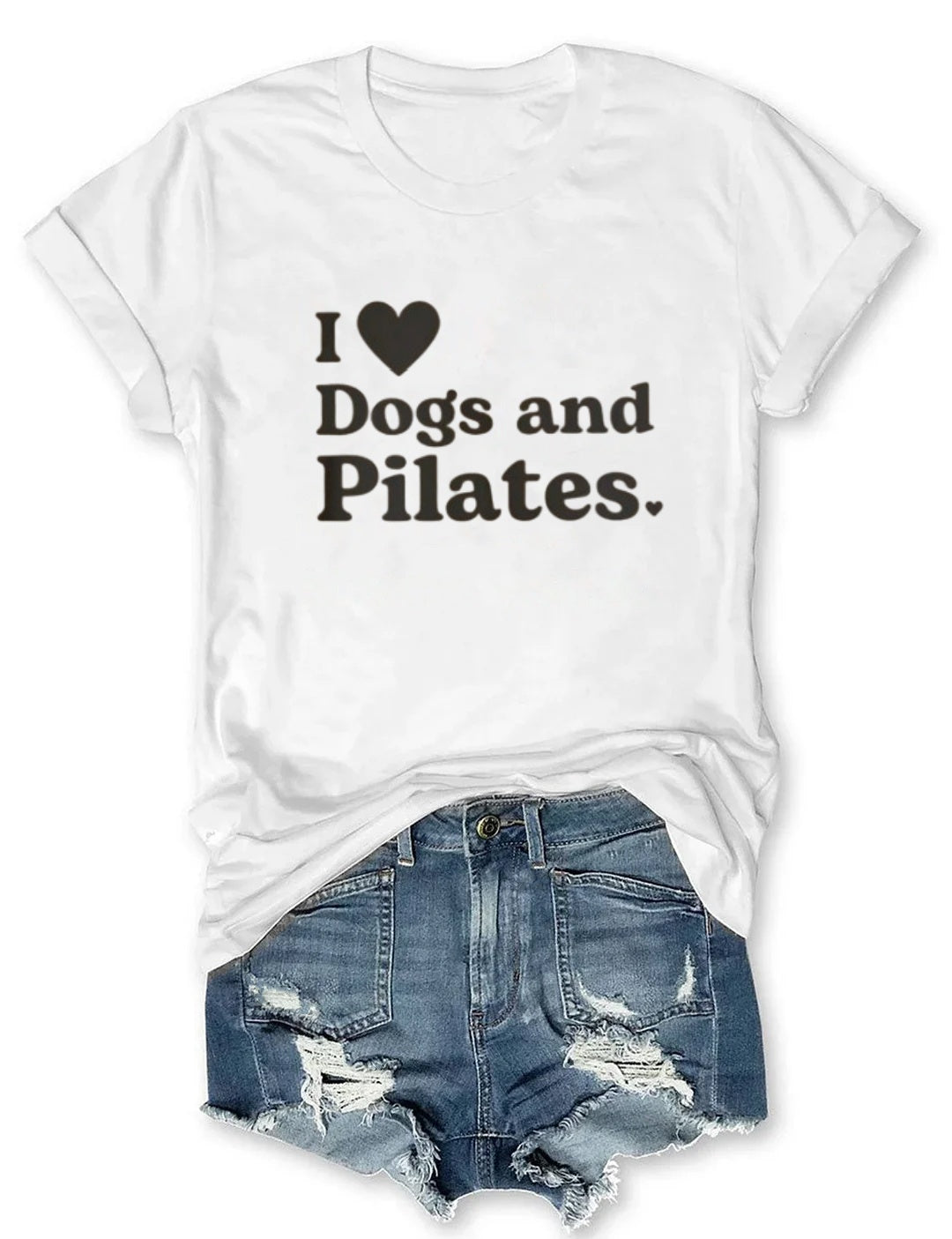 I Love Dogs And Pilates t-shirt