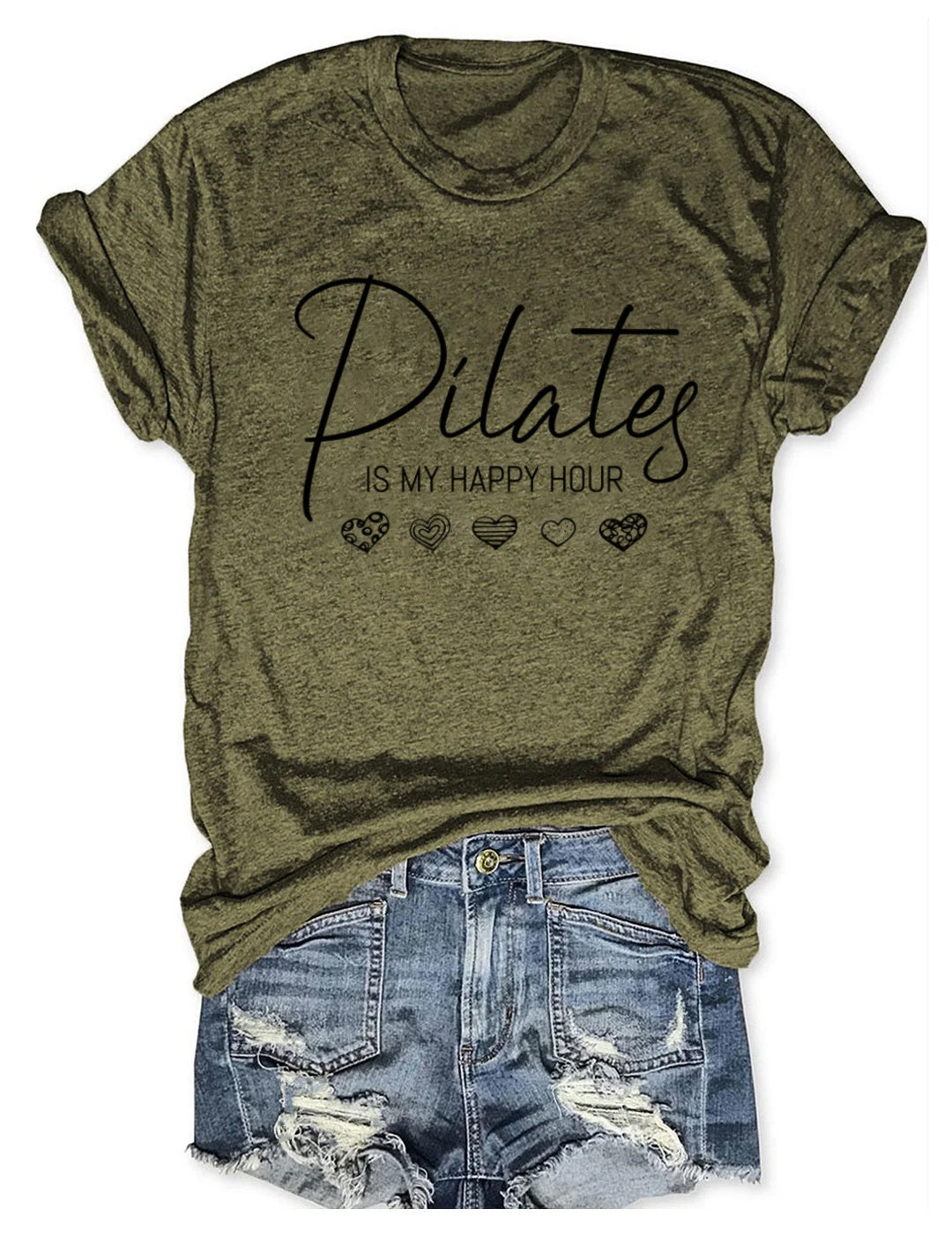Pilates is My Happy Hour t-shirt