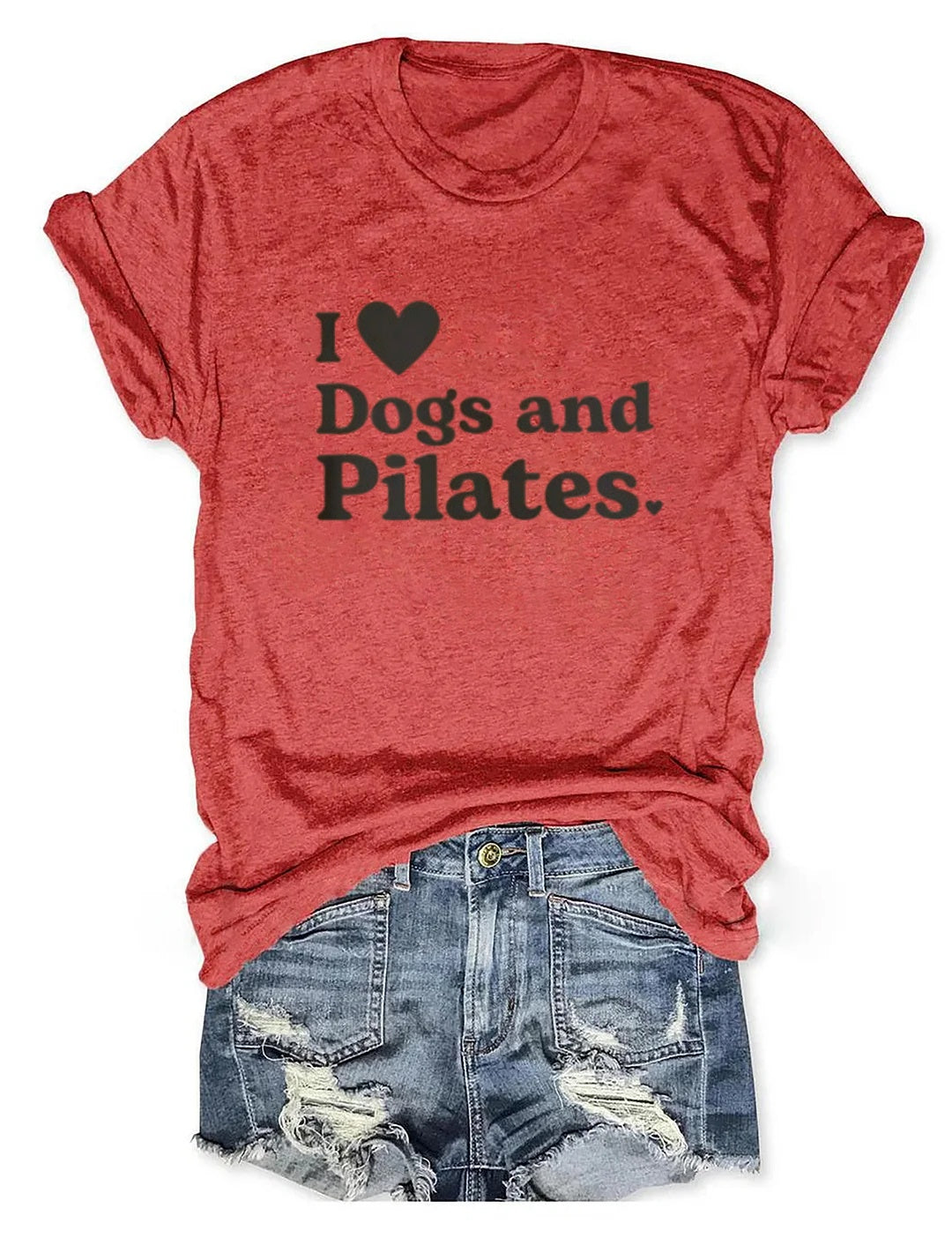 I Love Dogs And Pilates t-shirt