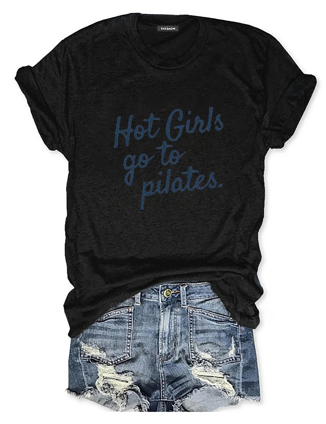 Hot Girls Go to Pilates t-shirt