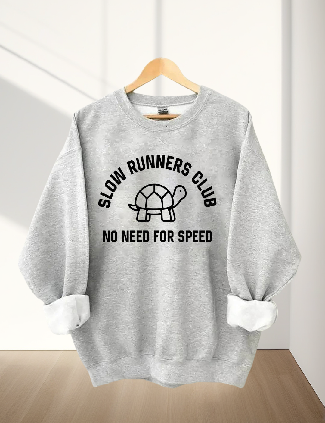Slow Runner Club No Need For Speed Sweatshirt