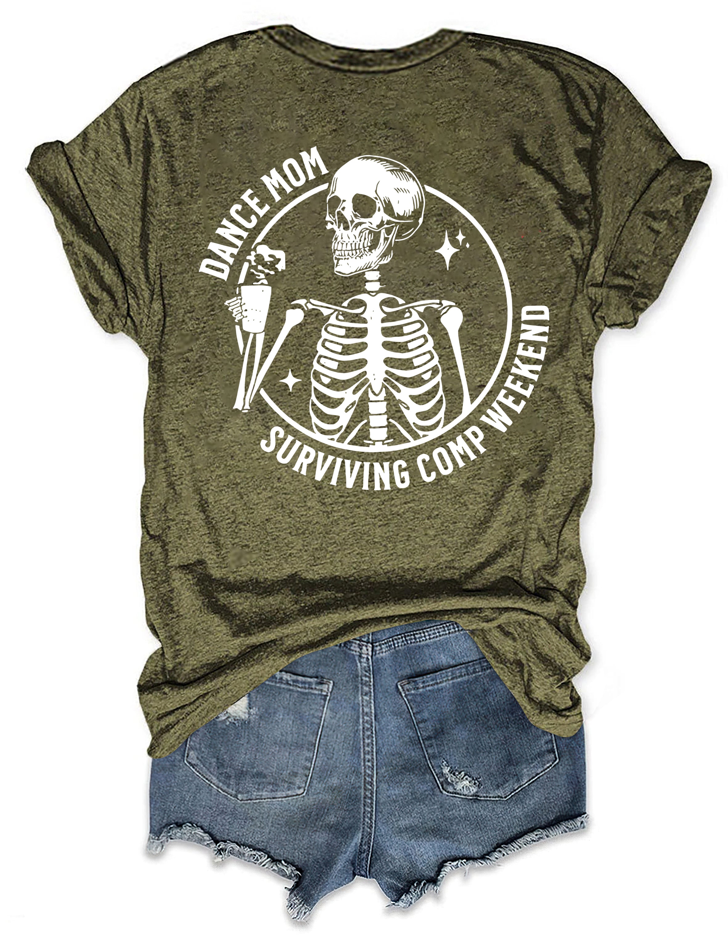 Funny Dance Mom Surviving Comp Weekend T-shirt