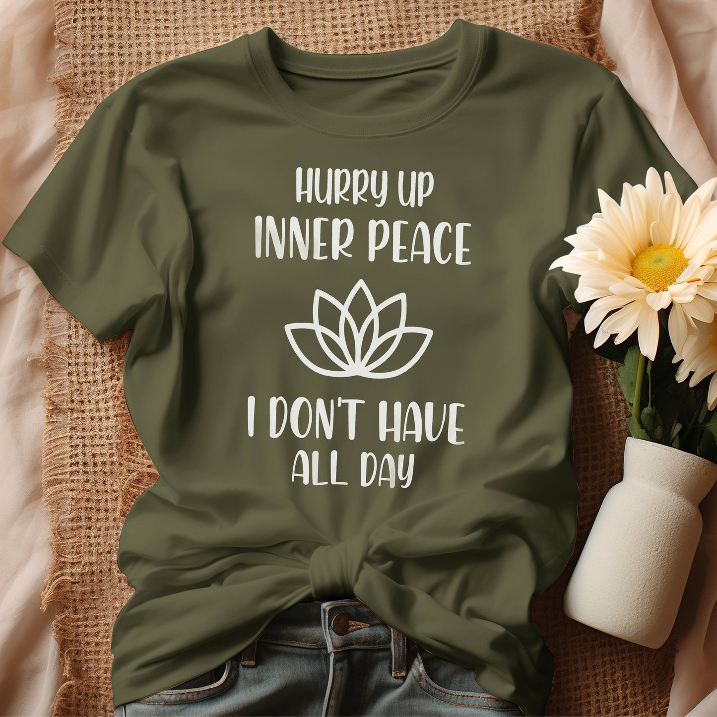 Hurry Up Inner Peace T-Shirt