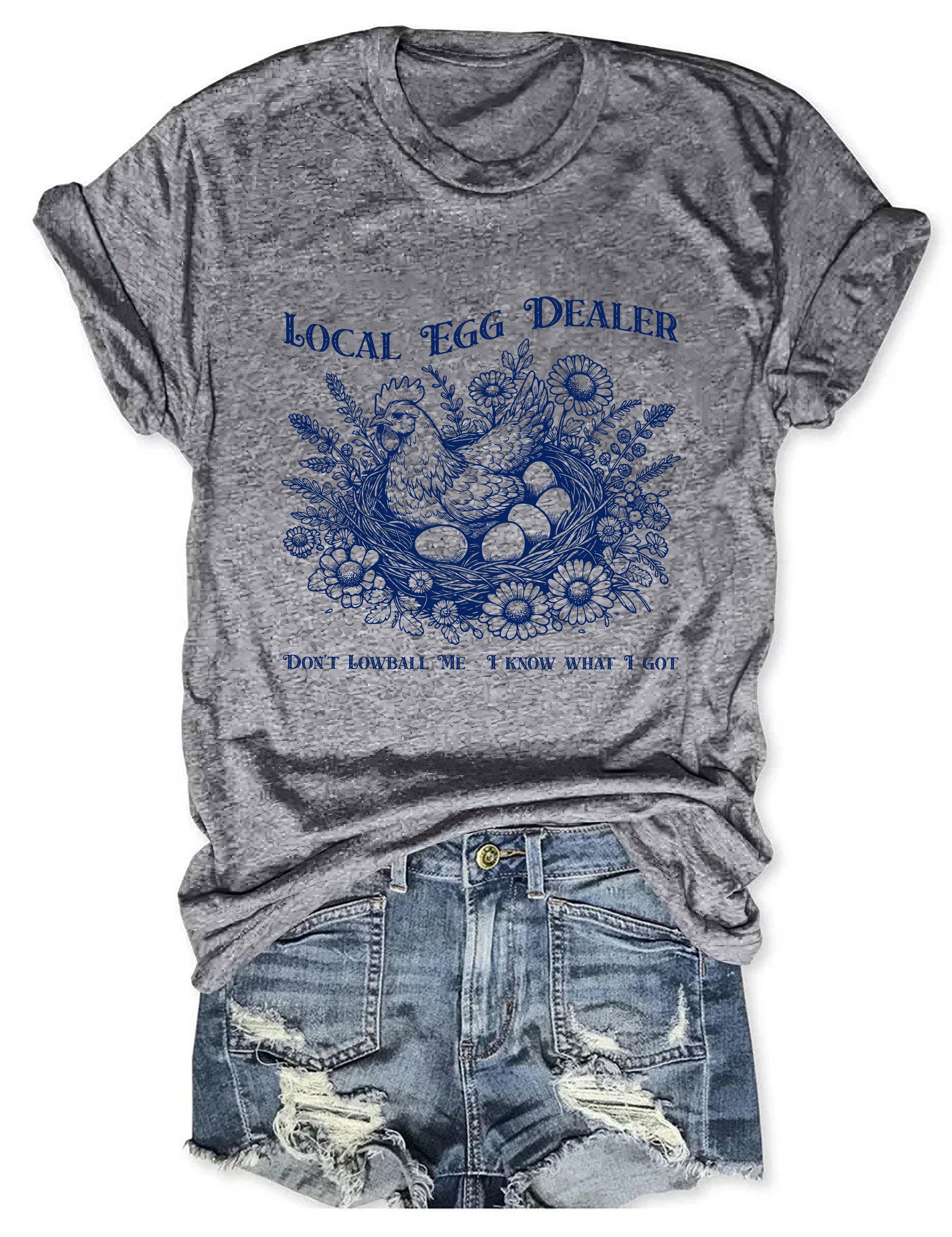 Local Egg Dealer Chicken Farm T-shirt