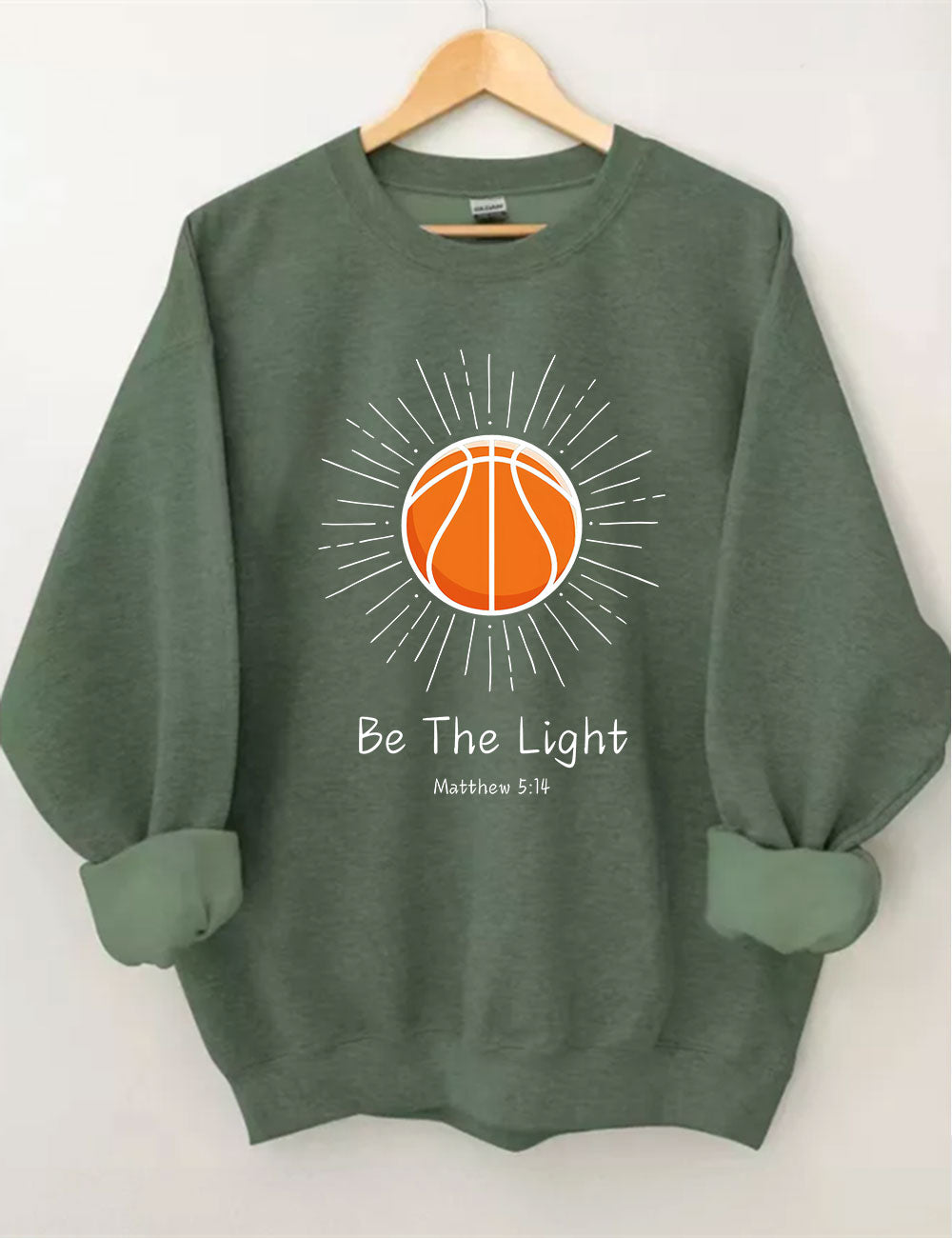 Be The Light Basketball Sweatshirt