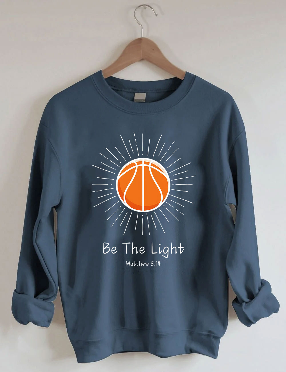 Be The Light Basketball Sweatshirt