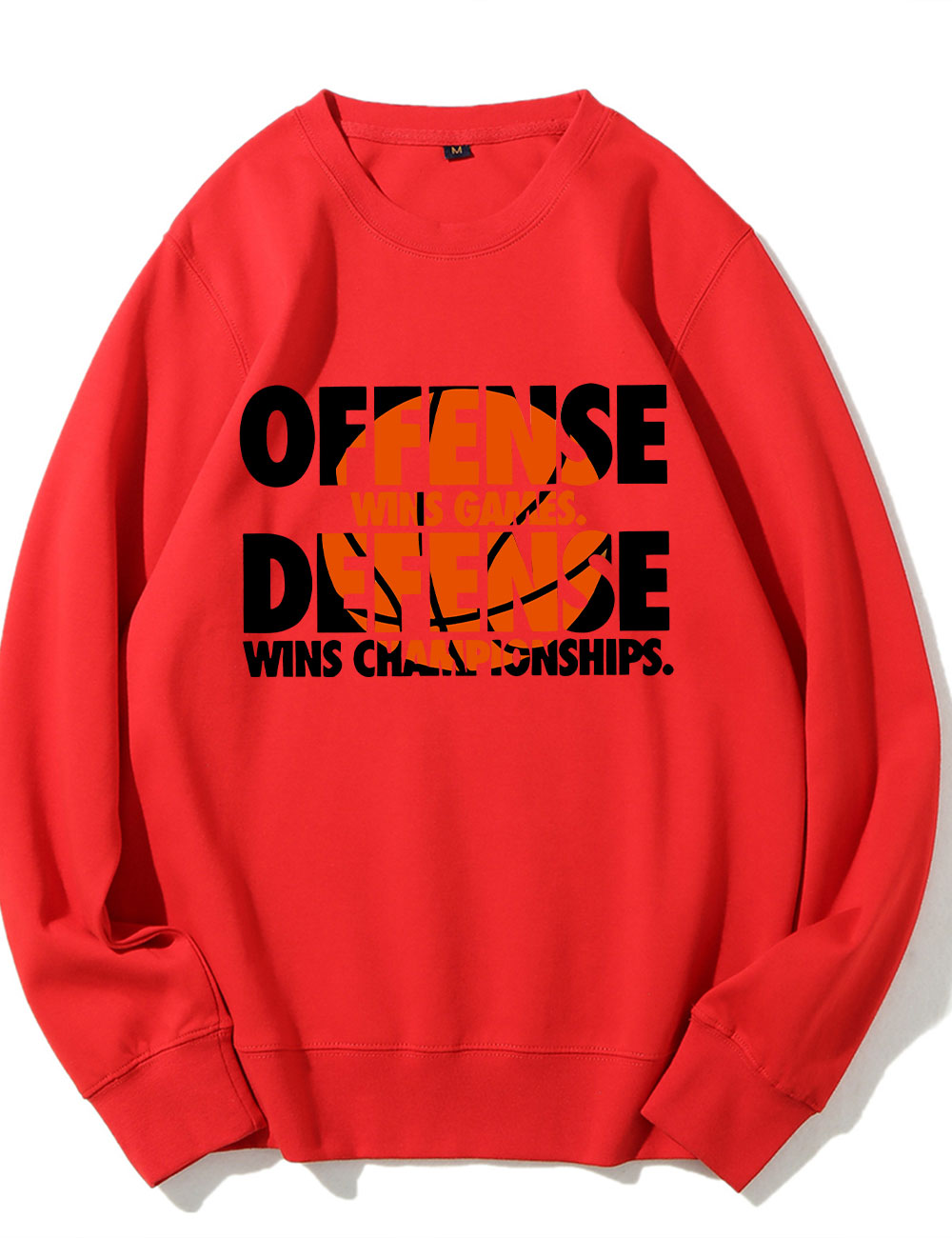 Offense Wins Games Basketball Sweatshirt