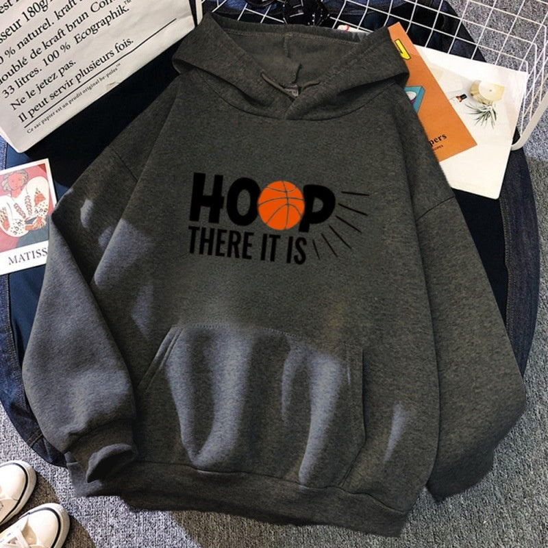 Hoop There It Is - Basketball Sweatshirt