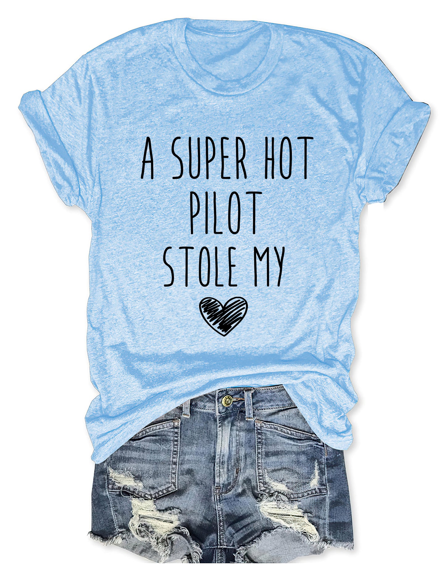 A Super Hot Pilot Stole My Heart T-shirt dance